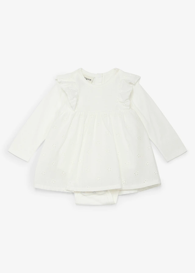 Robe body à dentelle • ecru • Boutique bonprix