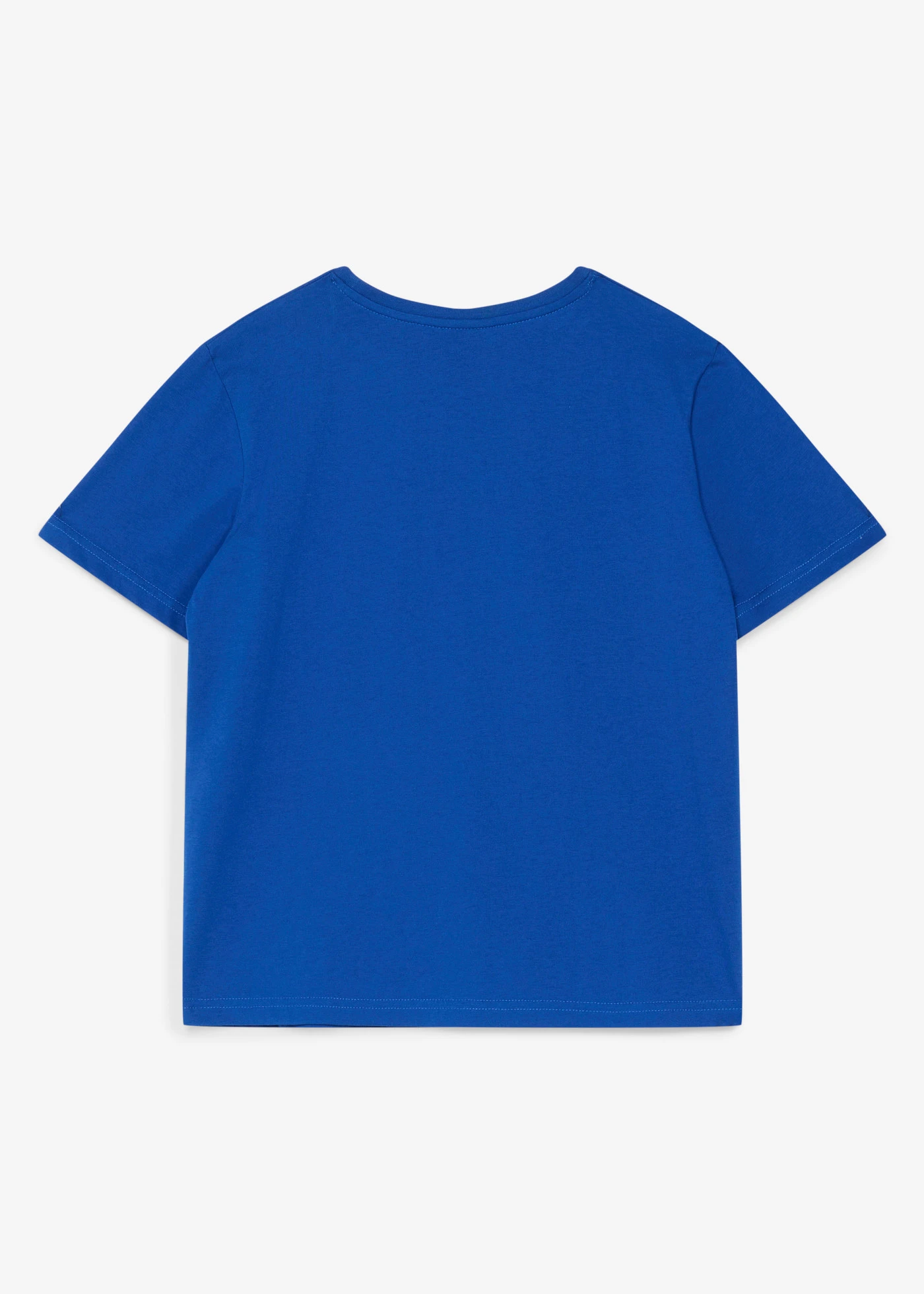 T-shirt z napisem Italian Soccer Team z czystej bawełny organicznej • kobaltowy z nadrukiem • sklep bonprix