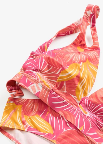 Bikini kivágással (2-részes szett) • színes virágmintás • bonprix áruház