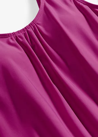 Maiou de baie tankini, cu croială balon • lila • magazin bonprix