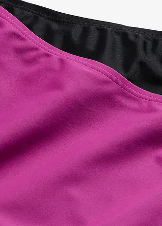 Bikinové nohavičky s vysokým pásom (2 ks) • fialová/čierna • obchod bonprix