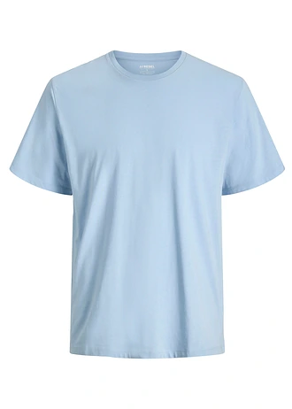 T-shirt JJ REBEL z czystej bawełny • jasnoniebieski • sklep bonprix