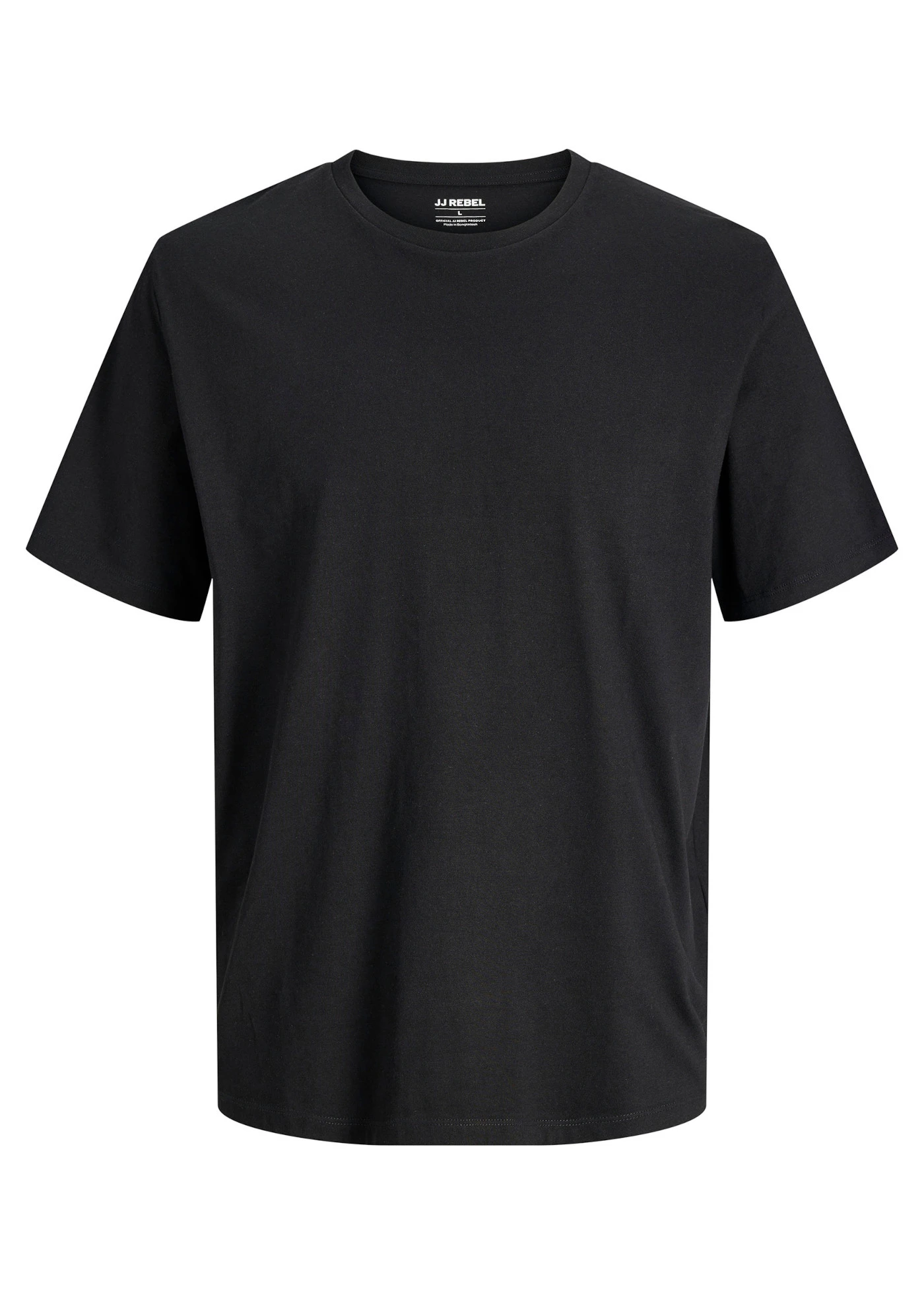 T-shirt JJ REBEL z czystej bawełny • czarny z nadrukiem • sklep bonprix