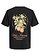 Tricou JJ REBEL din bumbac 100%, culoare: negru cu imprimeu