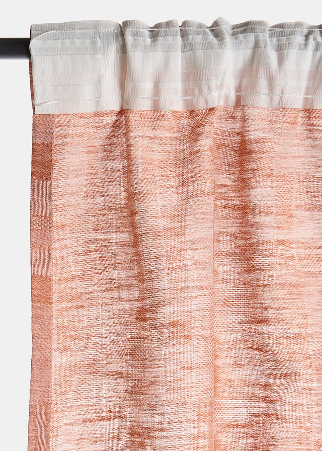 Rideau jacquard (1 pce) • rouge • product-page.page-title-suffix