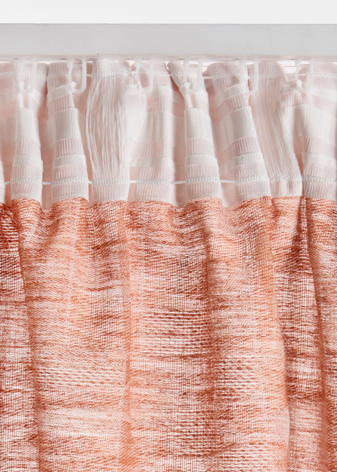Rideau jacquard (1 pce) • rouge • Boutique bonprix