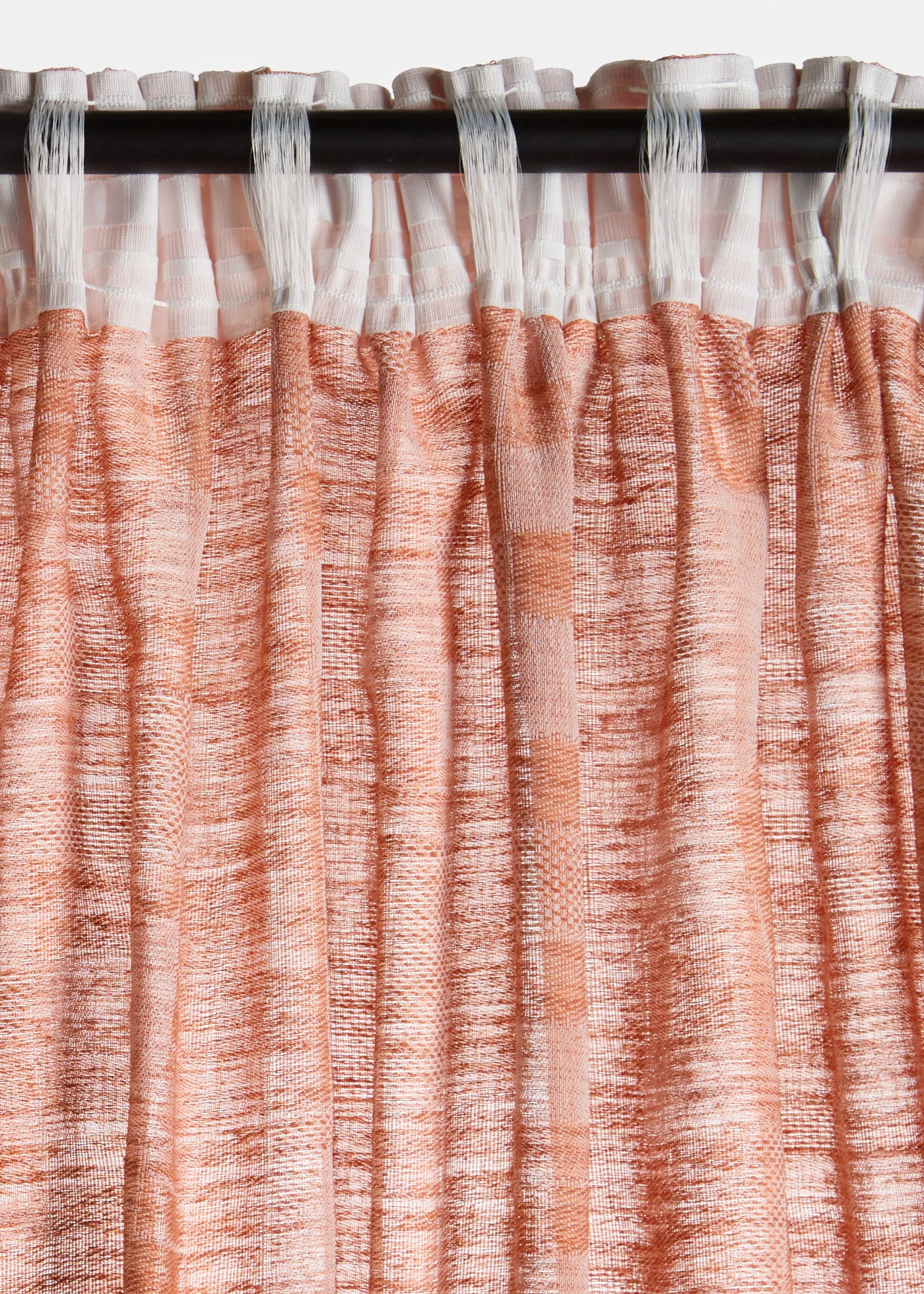 Rideau jacquard (1 pce) • rouge • Boutique bonprix