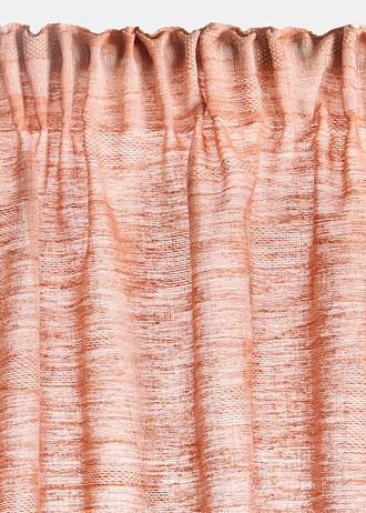 Rideau jacquard (1 pce) • rouge • Boutique bonprix