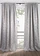 Jacquard fleece gordijn met glans (1 stuk), Kleur: beige-goudkleur met print