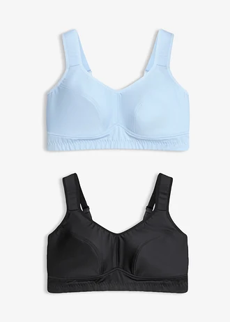Sport bh, normale steun (set van 2)
