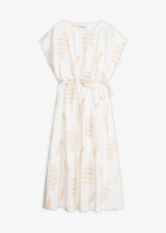 Robe midi brodée