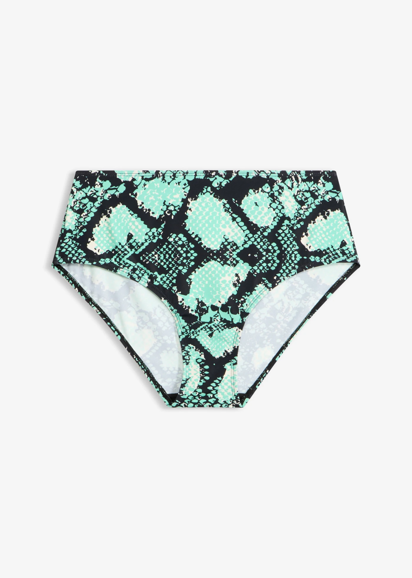 Bas de maillot taille haute • vert foncé python • Boutique bonprix