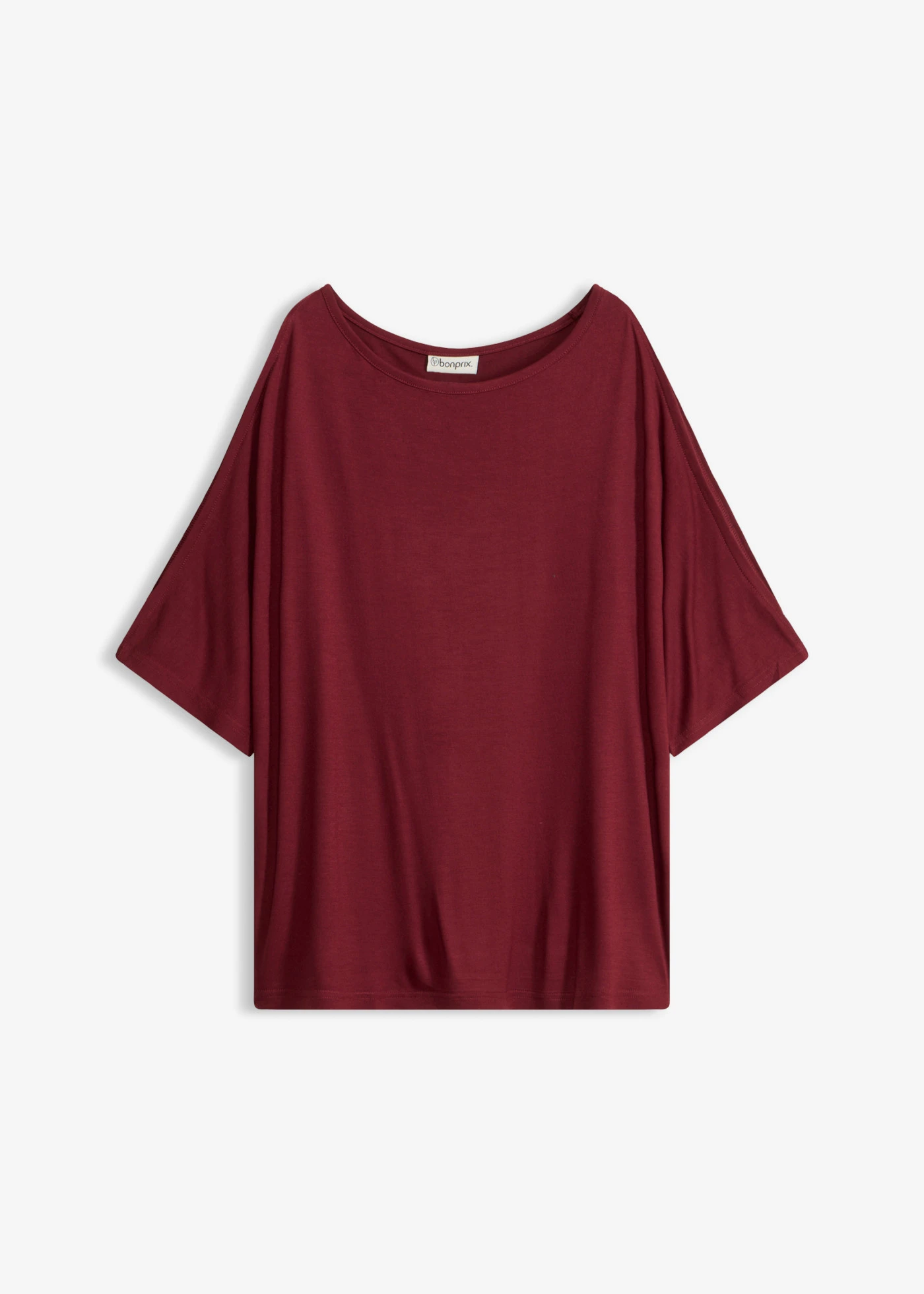 T-shirt avec découpes • rouge érable • Boutique bonprix