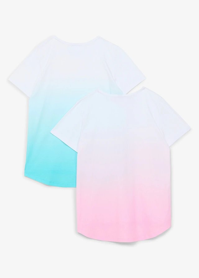 Lot de 2 T-shirts 100% coton