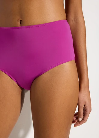 Bas de bikini taille haute • violet • Boutique bonprix
