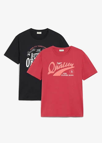 Lot de 2 T-shirts 100% coton