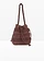 Sac seau texturé, Couleur: marron