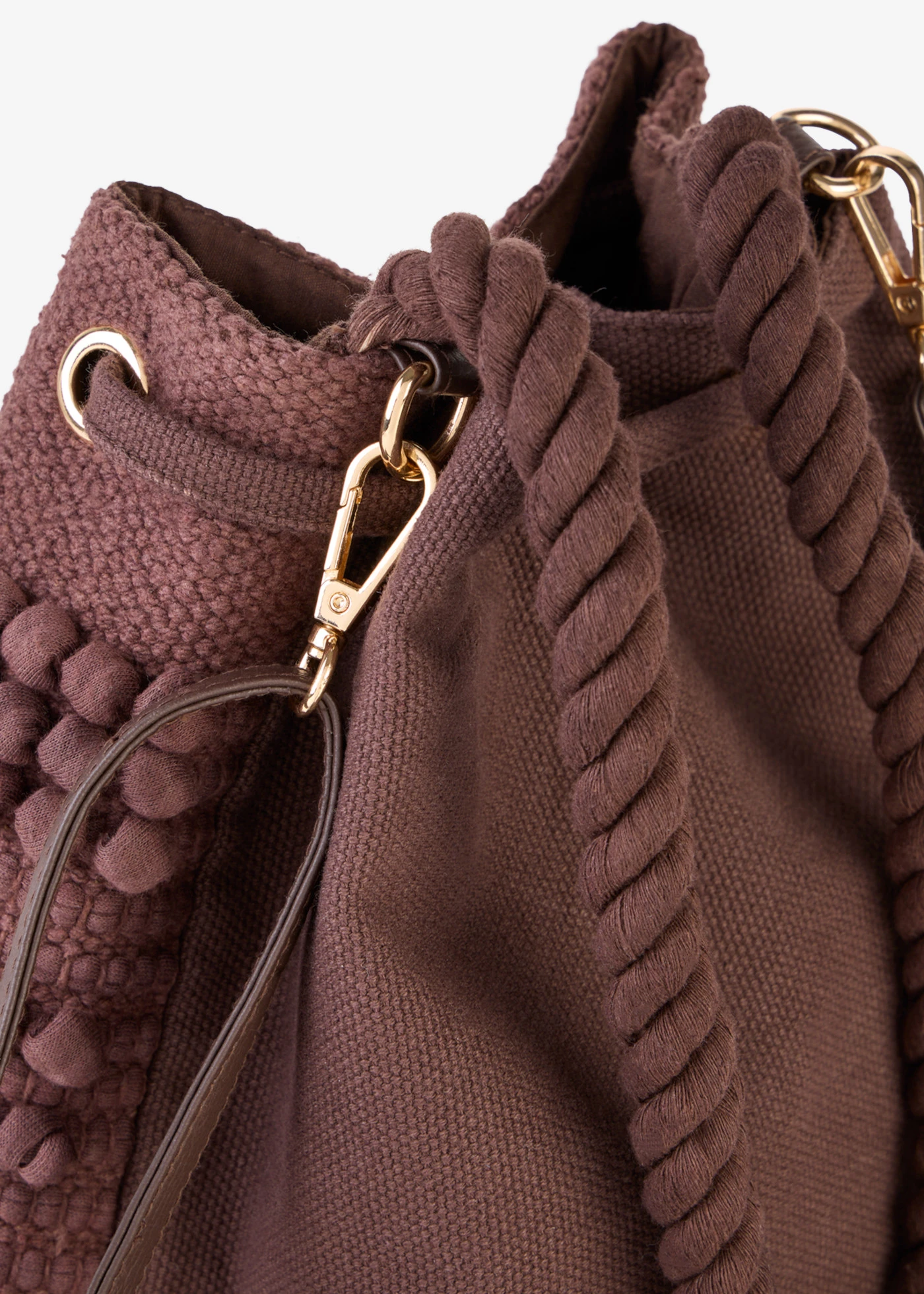 Buideltas met structuur • bruin • bonprix online shop
