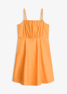 Robe courte 100% coton • orange vif • Boutique bonprix