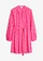 Robe blouse 100% coton, Couleur: fuchsia