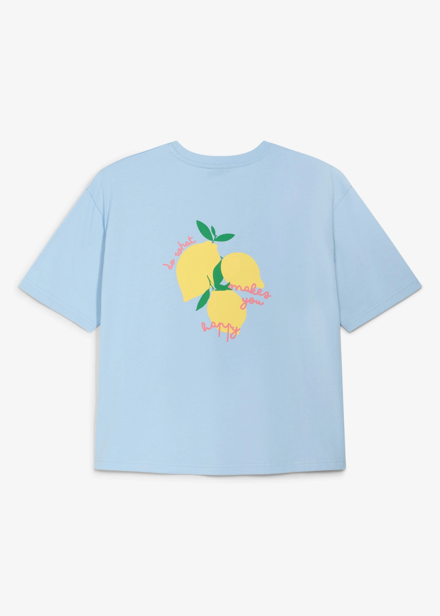 T-shirt oversize z czystej bawełny organicznej • jasnoniebieski • sklep bonprix