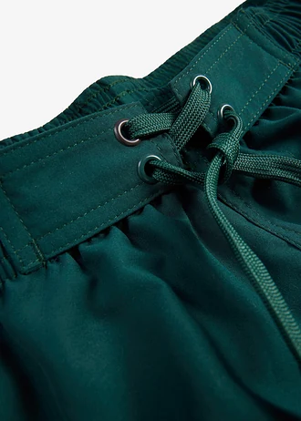 Șort de baie cu buzunare laterale • verde profund • magazin bonprix
