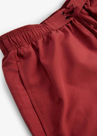 Szorty kąpielowe z kieszeniami po bokach • czerwony pustynny • sklep bonprix