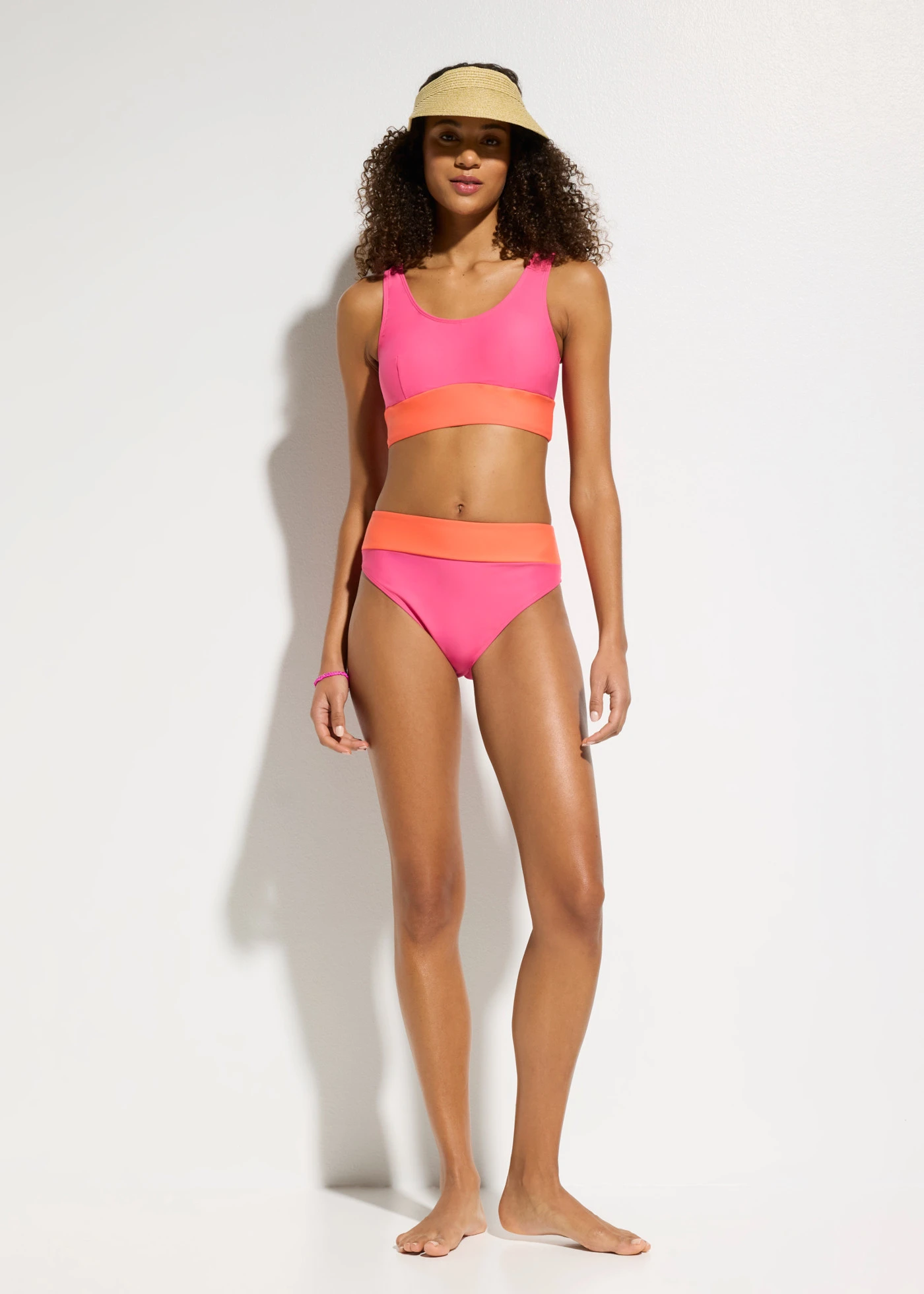 Bedekkende bralette bikini (2-dlg. set) • pink • bonprix online shop