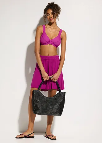 Sutien de baie minimizer cu bretele late • lila • magazin bonprix