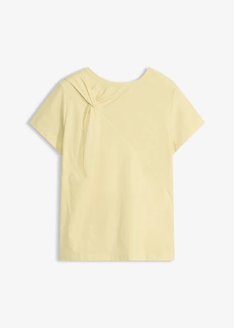 T-shirt en coton • jaune pastel • Boutique bonprix