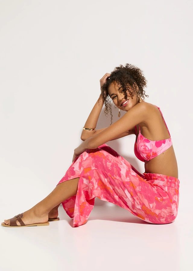 Bikini à armatures (ens. 2 pces) • corail-rose vif imprimé • product-page.page-title-suffix