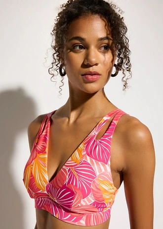Bikini met cut-out (2-dlg. set) • meerkleurig met bloemenprint • bonprix online shop