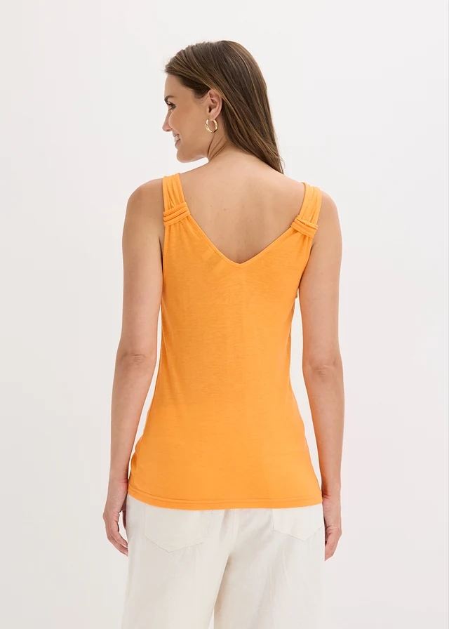 Top en jersey 100% viscose • orange vif • product-page.page-title-suffix
