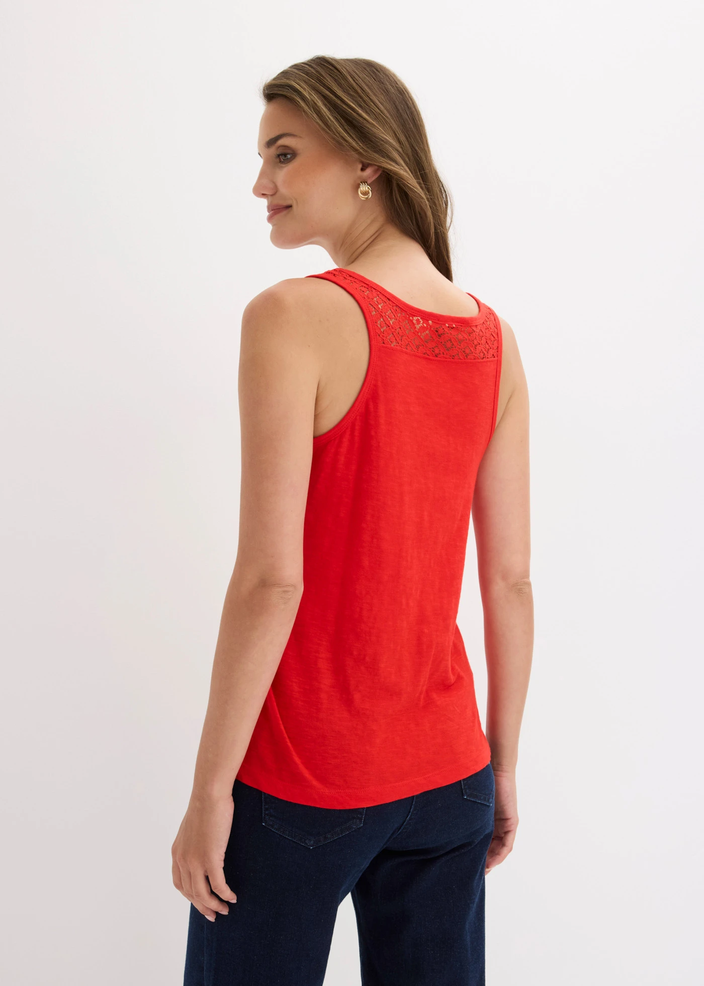 Débardeur en coton • fraise • Boutique bonprix