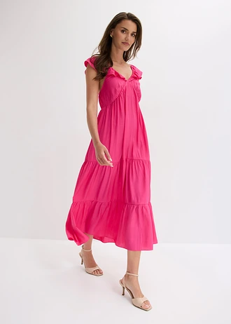 Vállpántos ruha finom viszkóz keverékből • pinklady • bonprix áruház