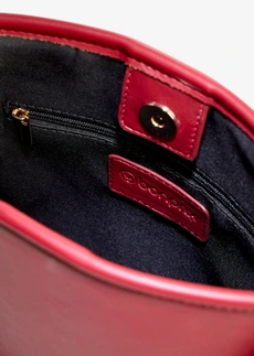 Kleine schoudertas met verwisselbare hengsels • robijnrood • bonprix online shop