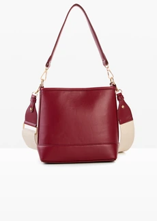 Petit sac à bandoulière à sangles interchangeables • rouge rubis • Boutique bonprix