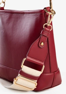 Petit sac à bandoulière à sangles interchangeables • rouge rubis • Boutique bonprix