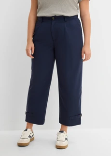 Pantalon barrel, Couleur: bleu foncé