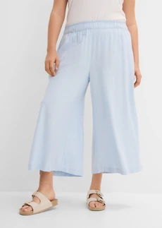 Pantalon palazzo, Couleur: bleu poudré