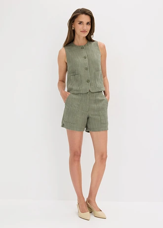 Bermudy Loose Fit • tmavoolivová • obchod bonprix
