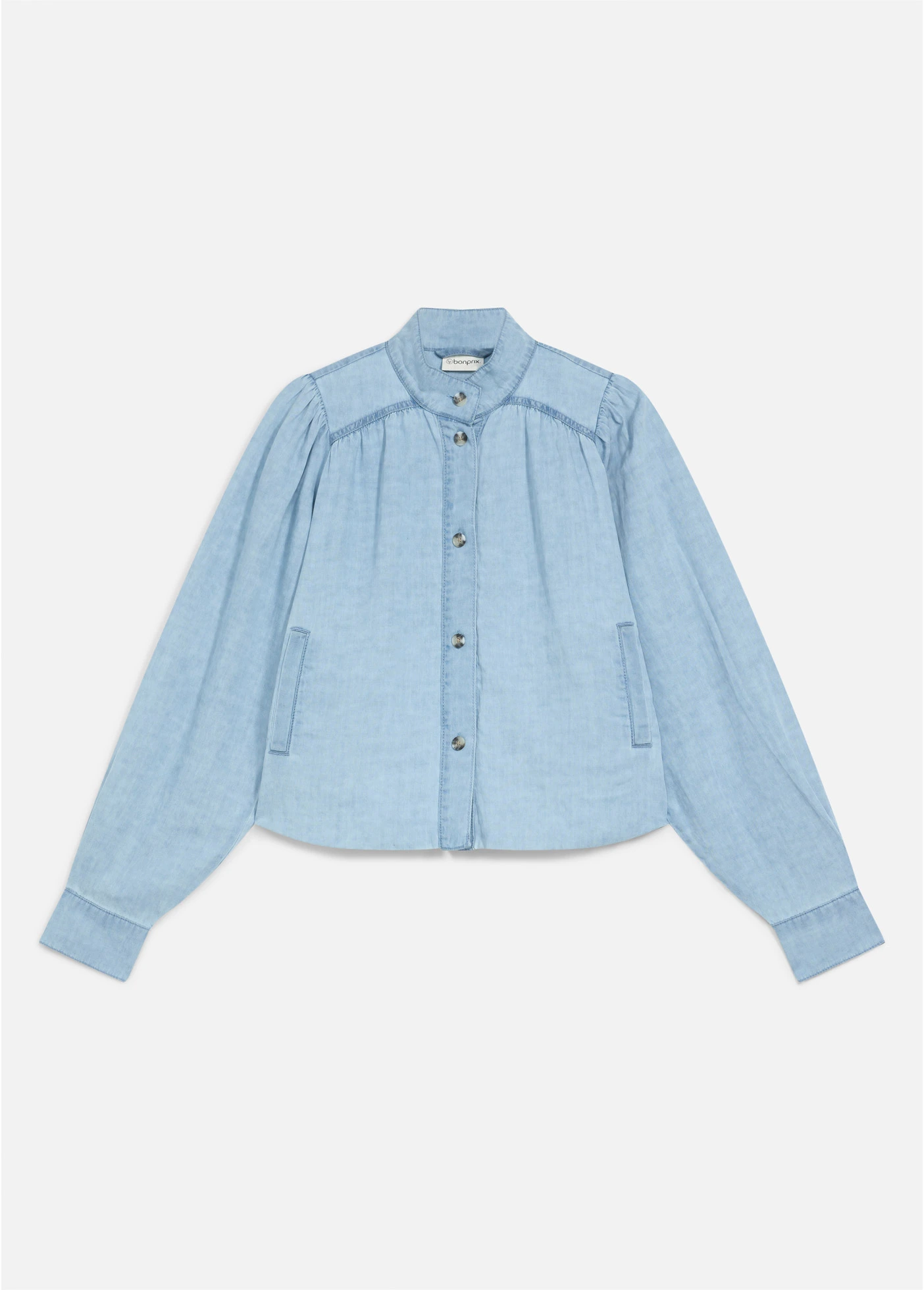 Veste courte • bleu-bleu clair • Boutique bonprix