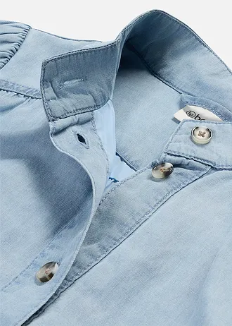 Korte jas, Kleur: blauw-lichtblauw