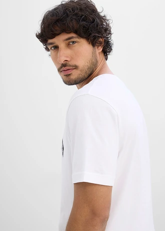 T-shirt Allemagne 100% coton • blanc imprimé • Boutique bonprix