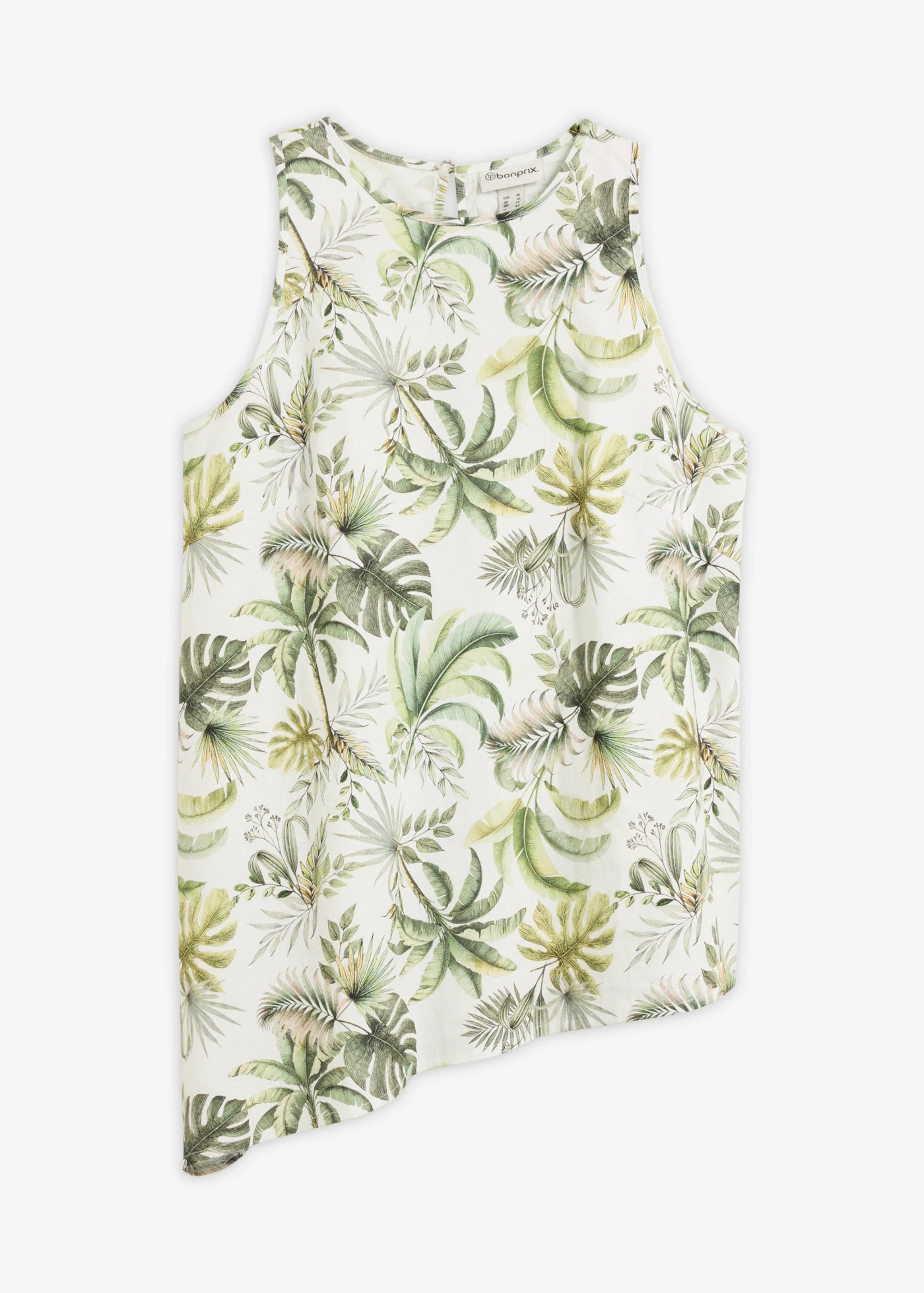 Blouse à imprimé • blanc-olive imprimé • Boutique bonprix