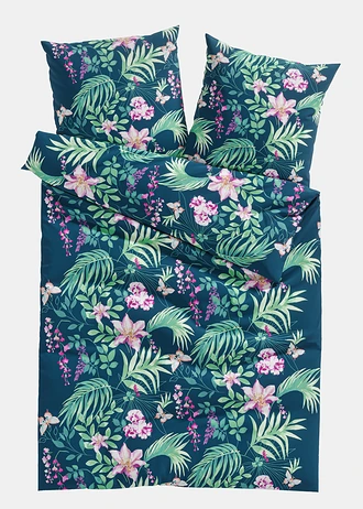 Dekbedovertrek in een katoenmix, Kleur: multicolor