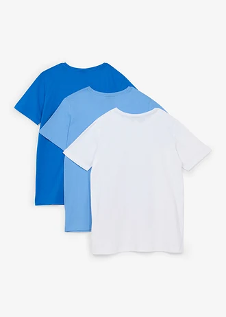 T-shirt z bawełną organiczną  (3 szt.)