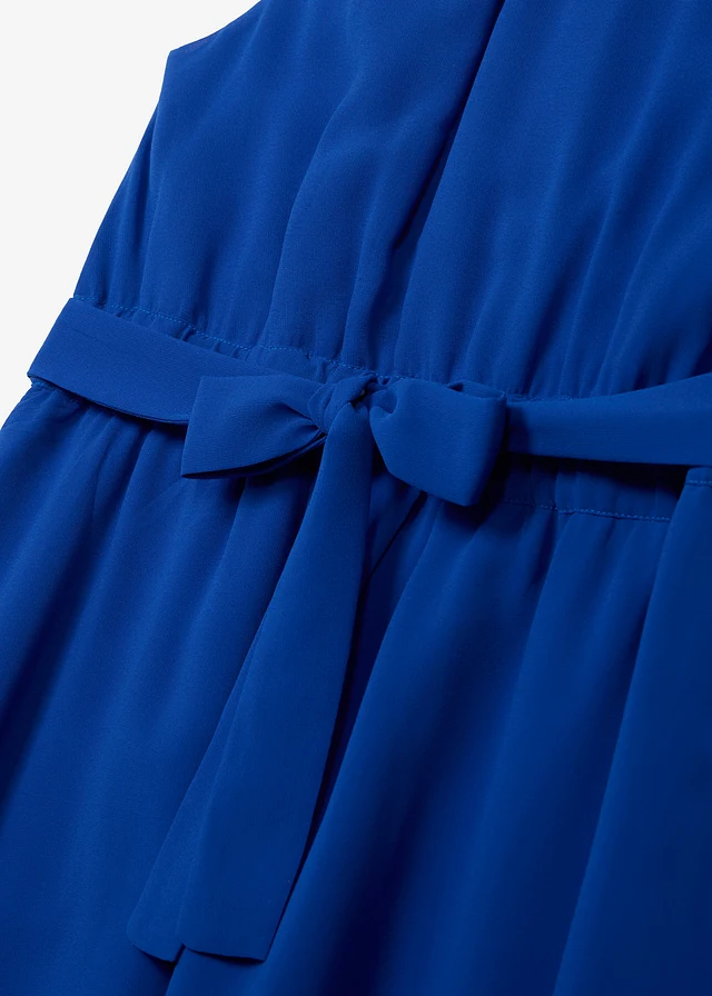 High-low jurk van chiffon • kobaltblauw • product-page.page-title-suffix