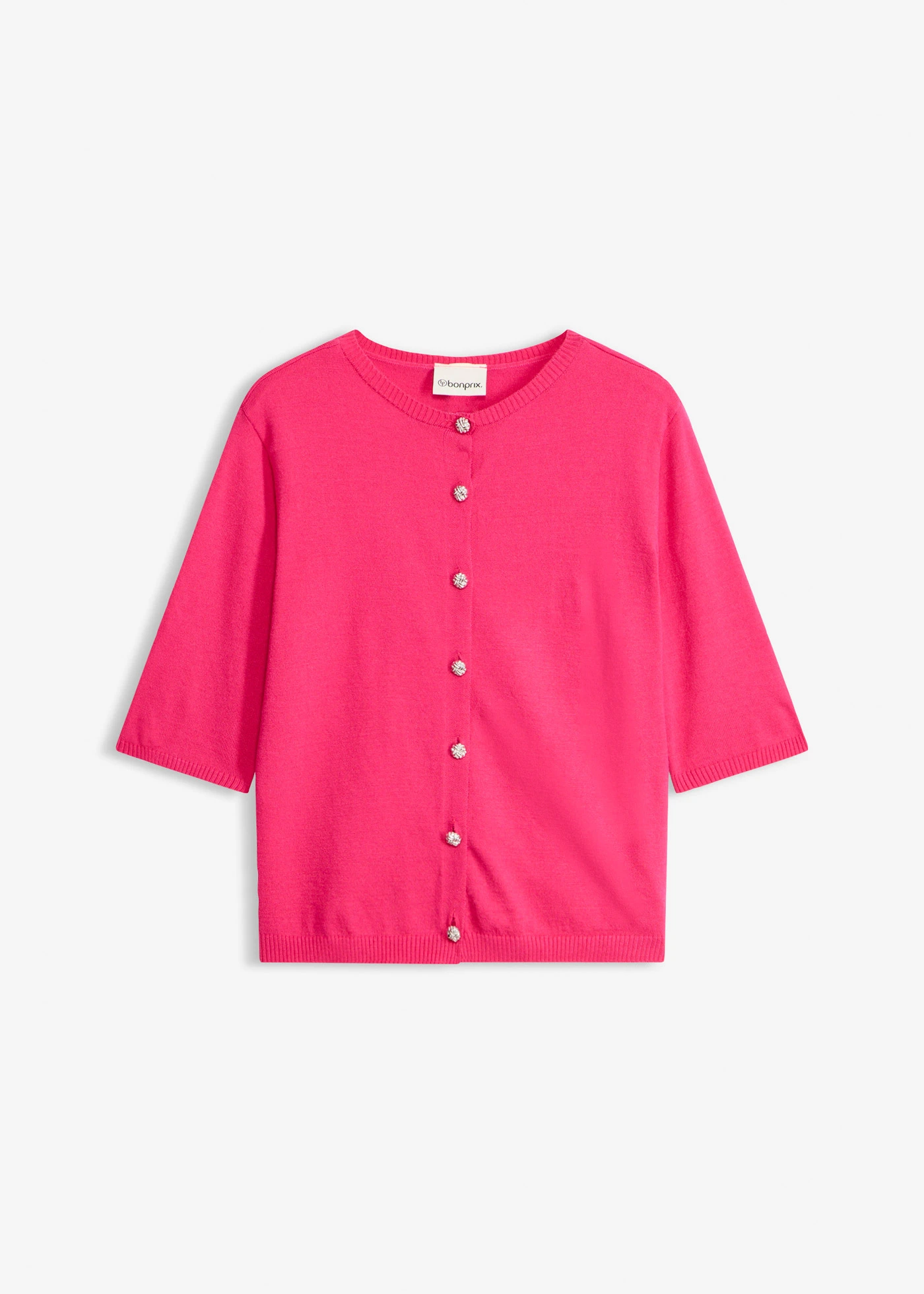 Fijn gebreid vest van een fijne viscosemix • pinklady • bonprix online shop