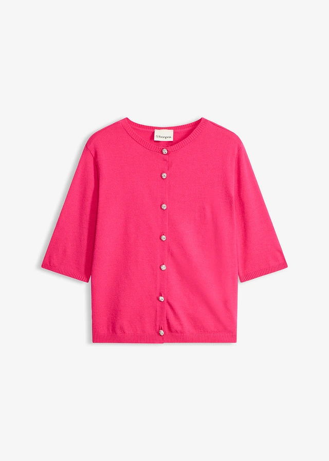 Fijn gebreid vest van een fijne viscosemix • pinklady • bonprix online shop